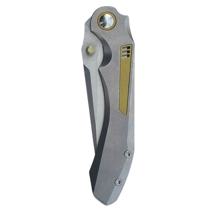 Pocket Knife in Titanium and S45VN Steel