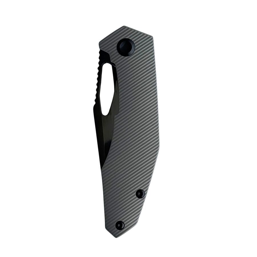 Large Callisto Pocket Knife - Titanium - CPM-20CV Mirror DLC