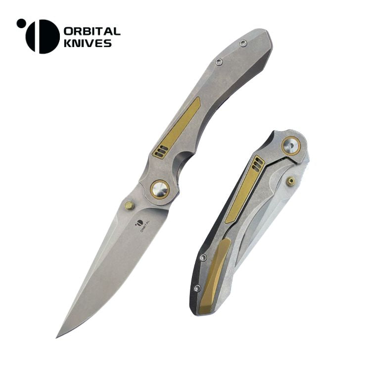 Premium Pocket Knife - Titanium and S45VN steel
